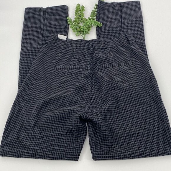 Abercrombie & Fitch Houndstooth The Skinny Ultra High Rise Dogtooth Split Leg Wi - Picture 10 of 16